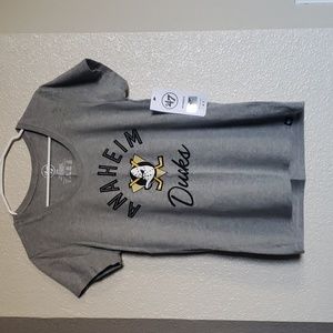Anaheim Ducks Grey Women’s T-Shirt 47 Brand